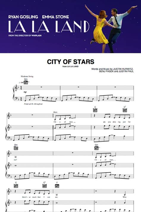 City Of Stars (from La La Land) Sheet Music .
